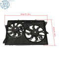 Radiator Condenser Fan Assembly W/ Module for Ford Flex (2010–2012)