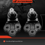 2X Front Lower Ball Joints for Jeep Compass (2017-2024)