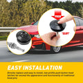 2X Push Button Quick Hood Bonnet Pins Lock Kit for Universal Vehicles