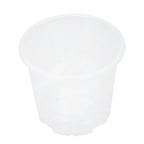 Set of 36 Reinforced Clear Nursery Pots for Plants and Flowers