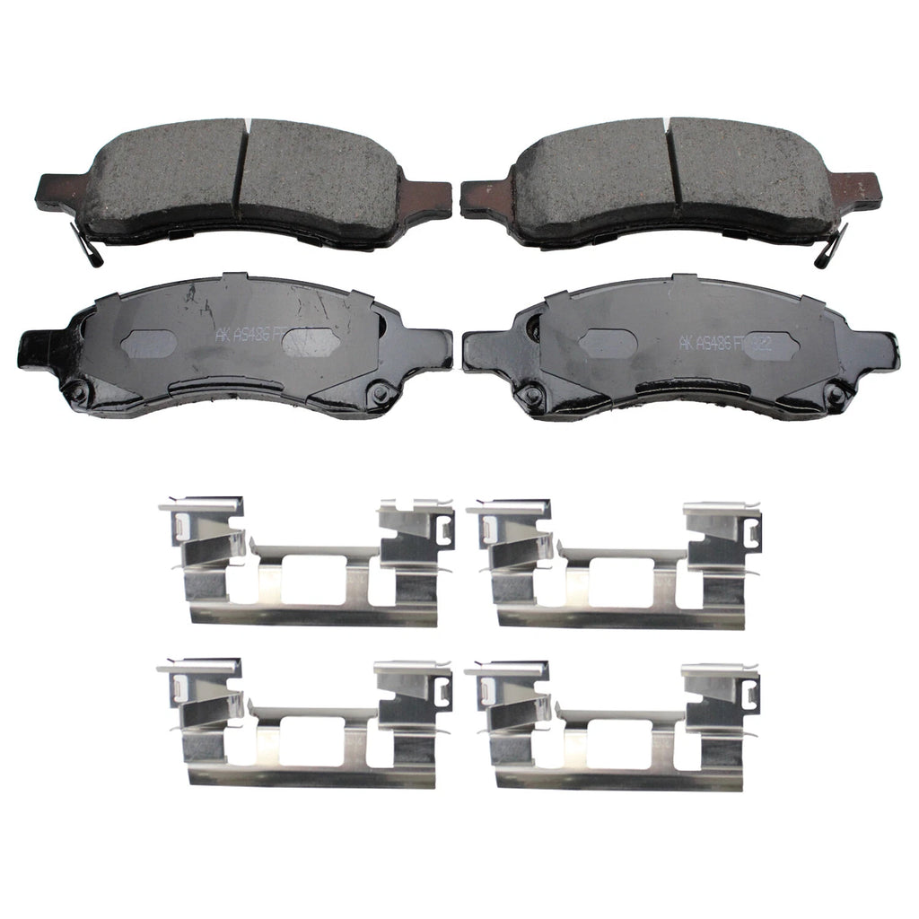 Front ProAct Disc Brake Pads for Buick Rainier, GMC Canyon, Saab 9-7x (2004–2009)