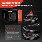 2X Rear Coil Springs for Jeep Wrangler (2002-2006)