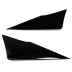 Gloss Black Rear Quarter Moldings Cover Panel for Toyota Prius Prime (2016–2022)