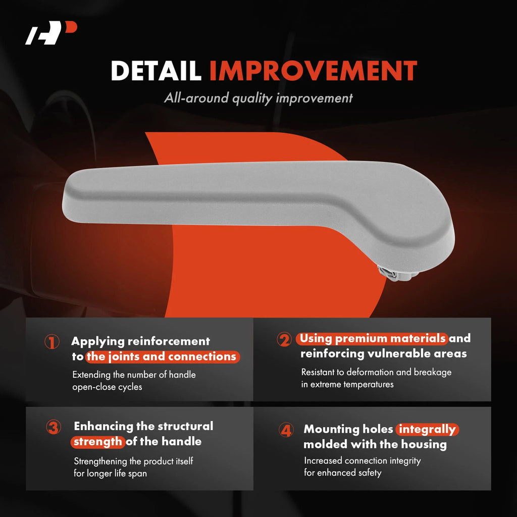 Rear Right Interior Door Handle for Chevrolet Tahoe GMC Yukon (2007–2014)