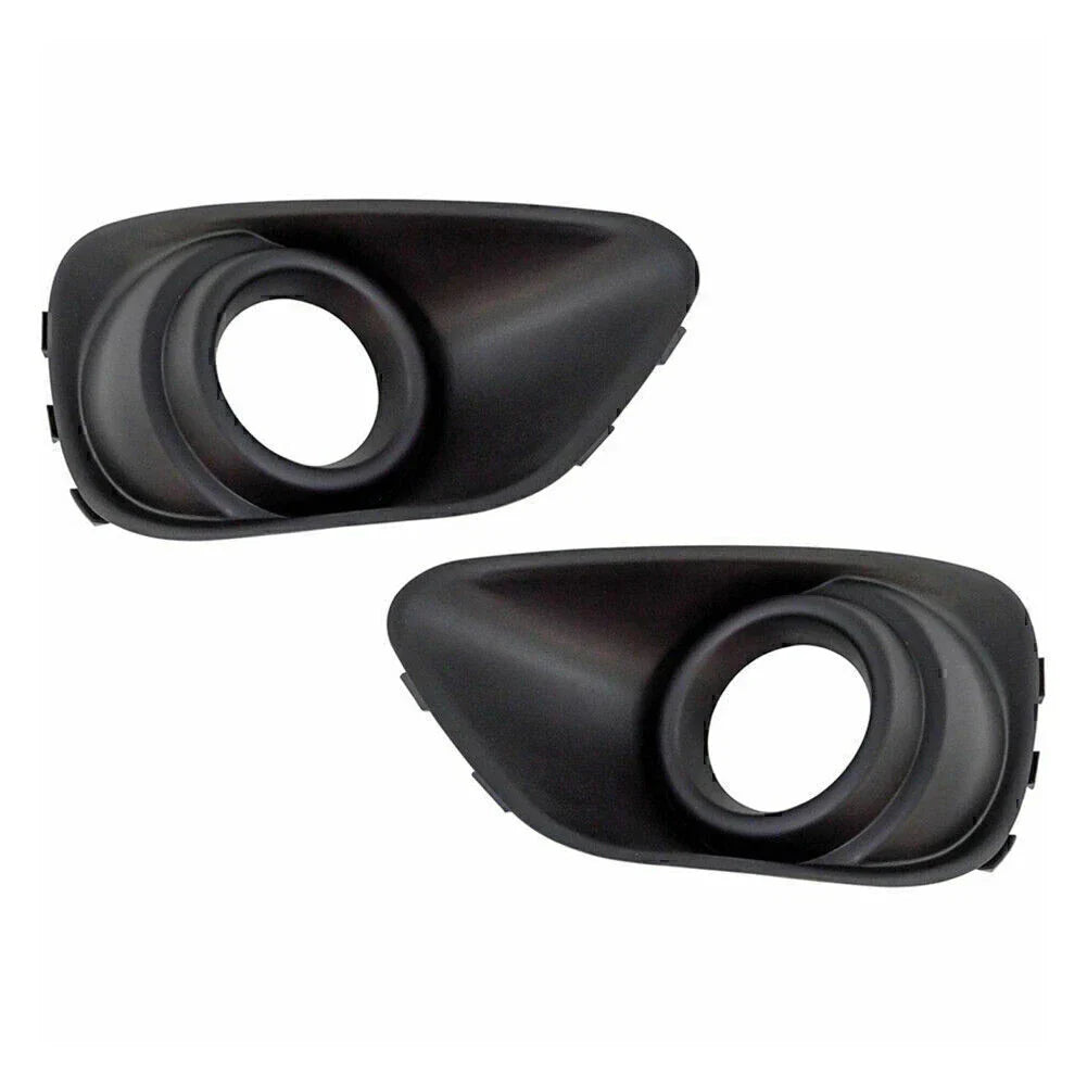 New Black Fog Light Bezels for Jeep Compass (2011-2017)