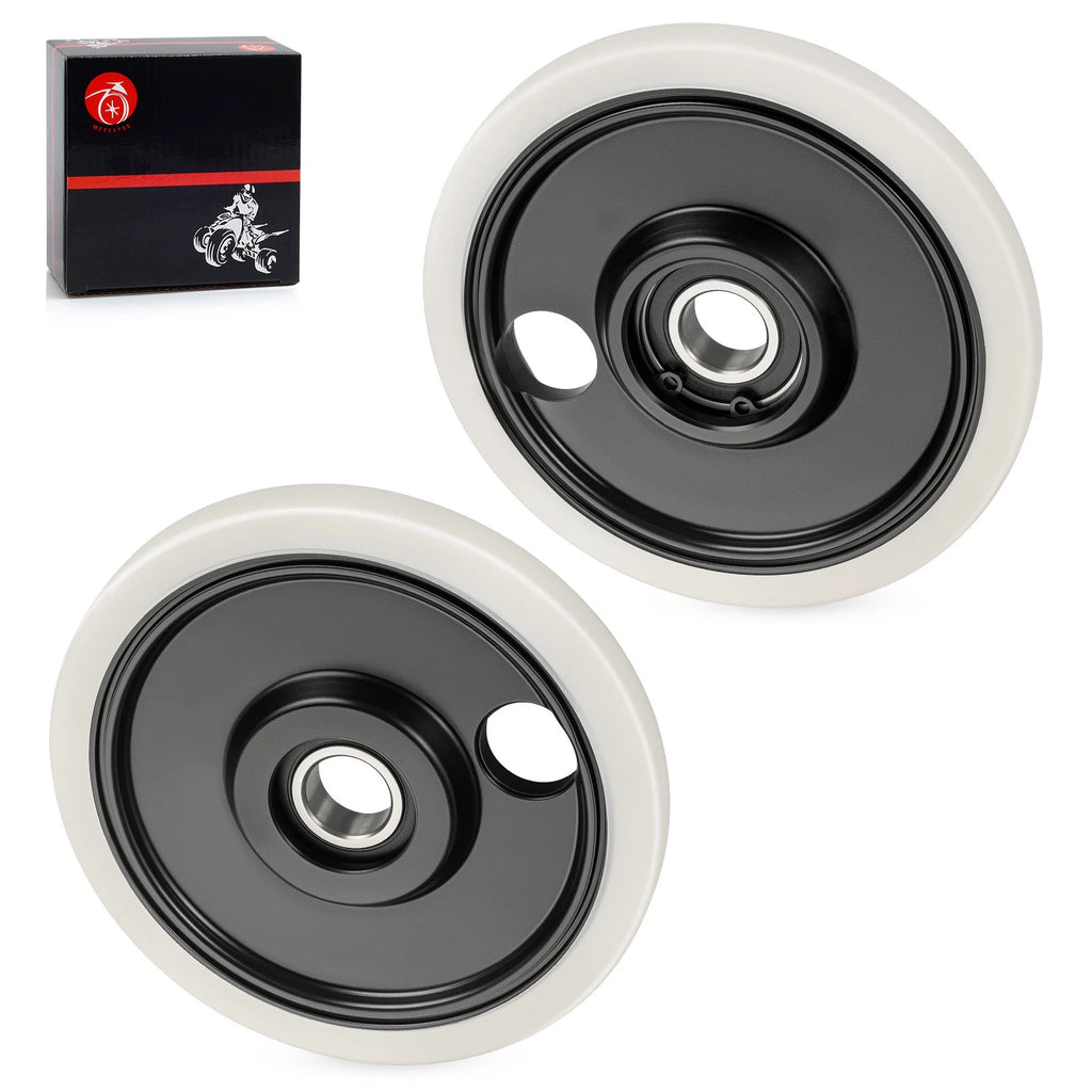Set of 2 Plain Wheel Assembly for Polaris Indy 600 800 850 (2019)