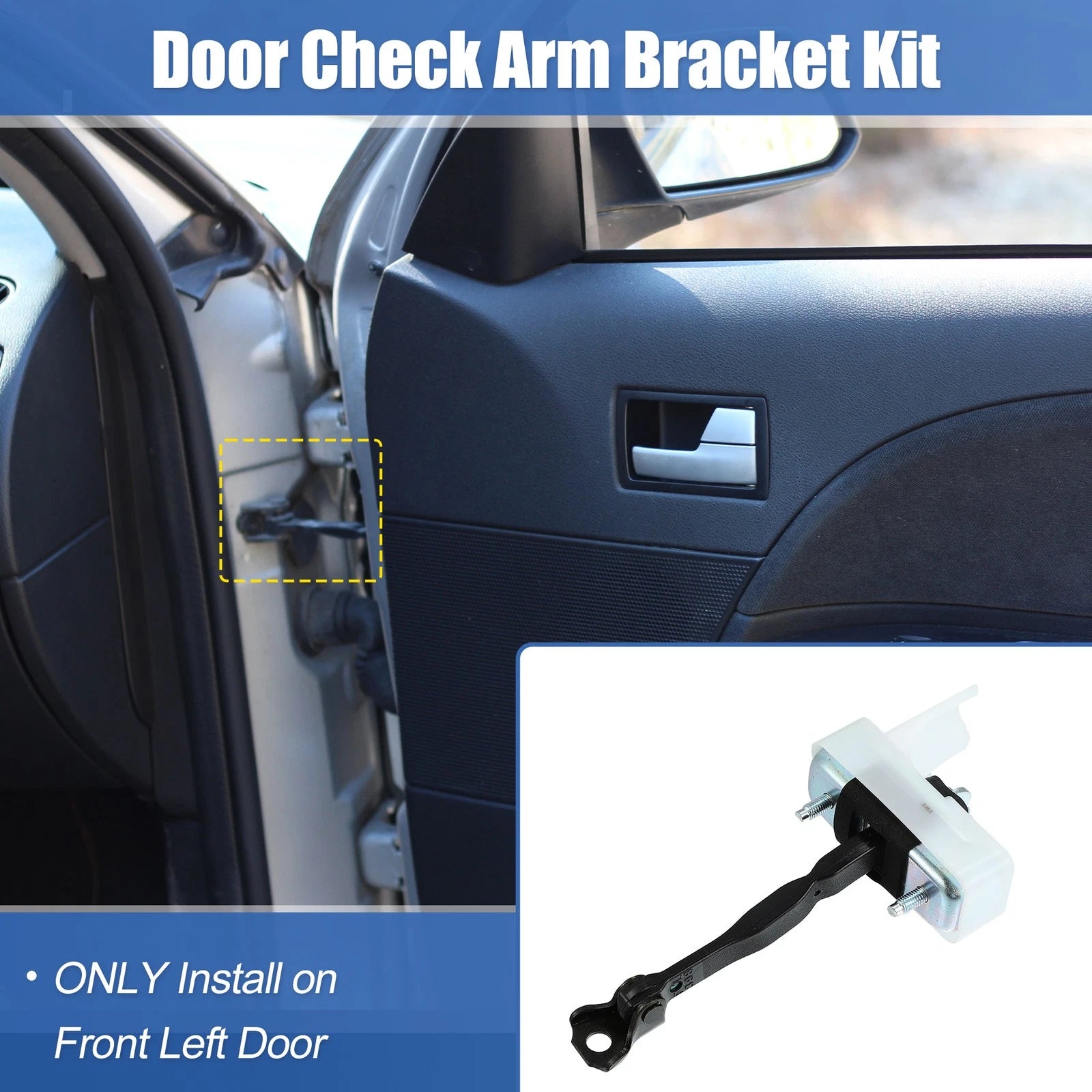 Front Left Door Check Stop Strap Assembly 6862048031 for Toyota Highlander 