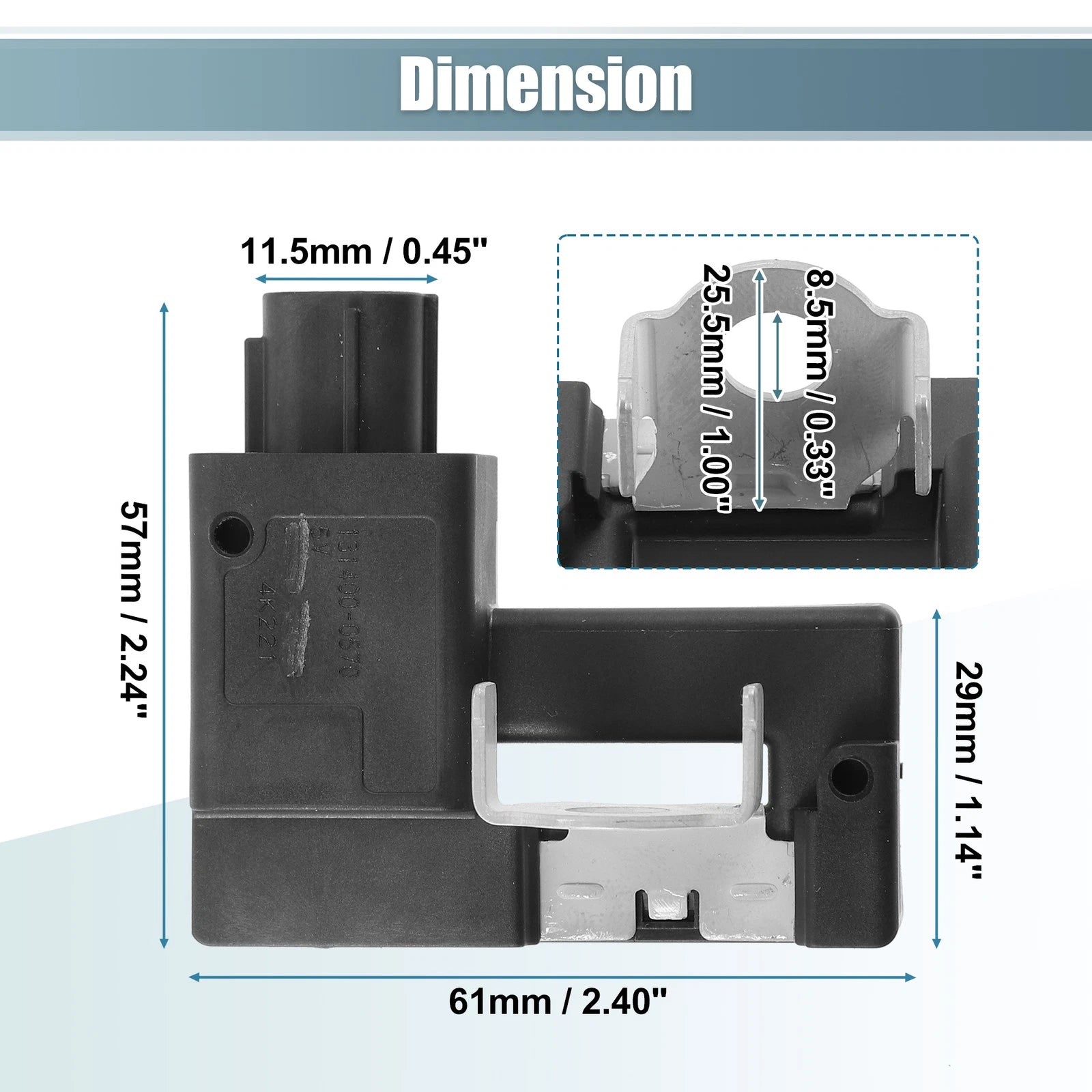 Battery Current Sensor for Nissan Altima Versa Leaf Pathfinder (2013–2023) 294G0-1HH0A