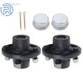 Set of 2 Trailer Hub Kits for 2000lbs Axle (4 on 4")