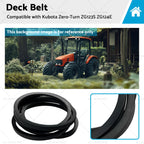 Deck Belt for Kubota ZeroTurn ZG123S ZG124E Z121SKH Z122EBR (K5579-36710)