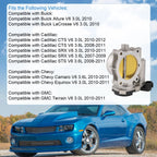 Throttle Body for Cadillac SRX CTS Chevrolet Equinox (2004-2017)