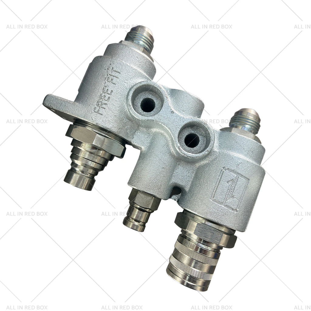 Hydraulic Block Quick Coupler Flat Face for Bobcat