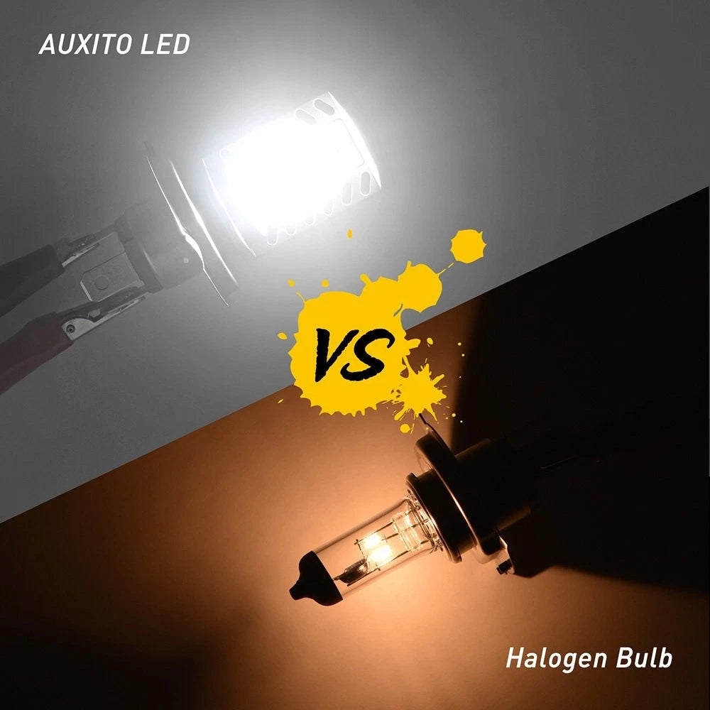 2X H4 9003 HB2 LED Bulbs for Motorcycle Headlight (Hi/Lo Beam)