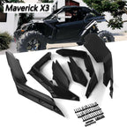 Complete Extended Fender Flares for Can-Am Maverick X3 & X3 Max (2017–2025)