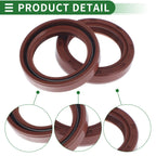 Set of 5 Oil Seal Rotary Shaft Seal FKM Rubber 27x37x7mm