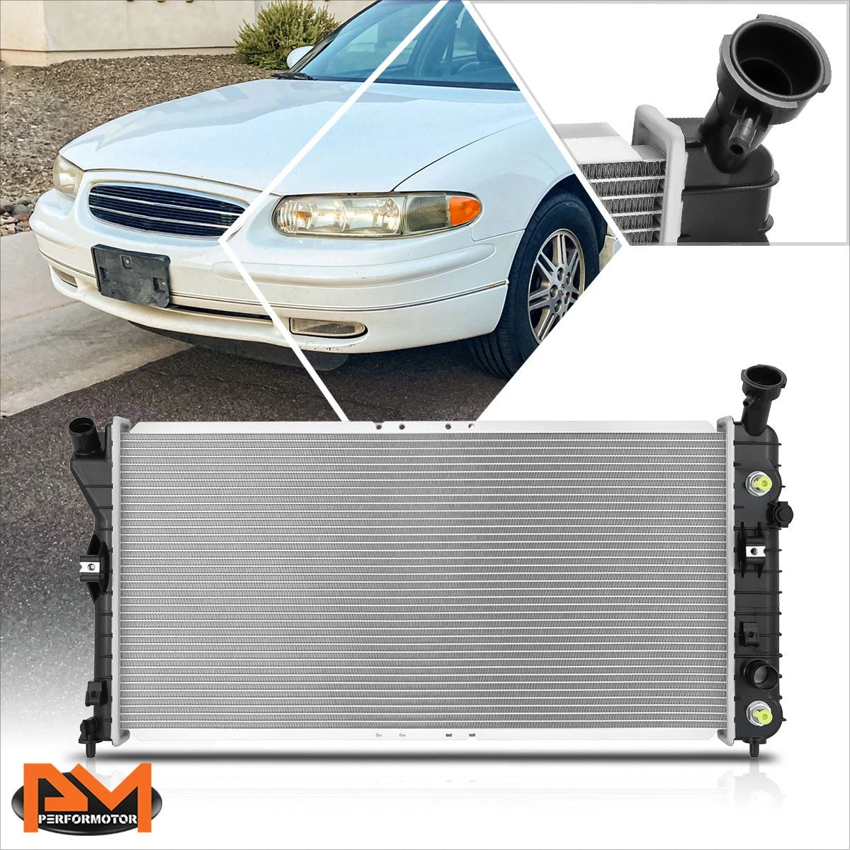 Factory Style Radiator DPI-2351 for Buick Regal/Chevy Impala (2000–2004)