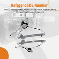 Front Window Regulator Set for Honda Element (2003–2011) 72250SCVA03