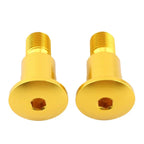 Handlebar Grip Bar End Caps for Yamaha FZ1 FAZER (2006-2015) Gold
