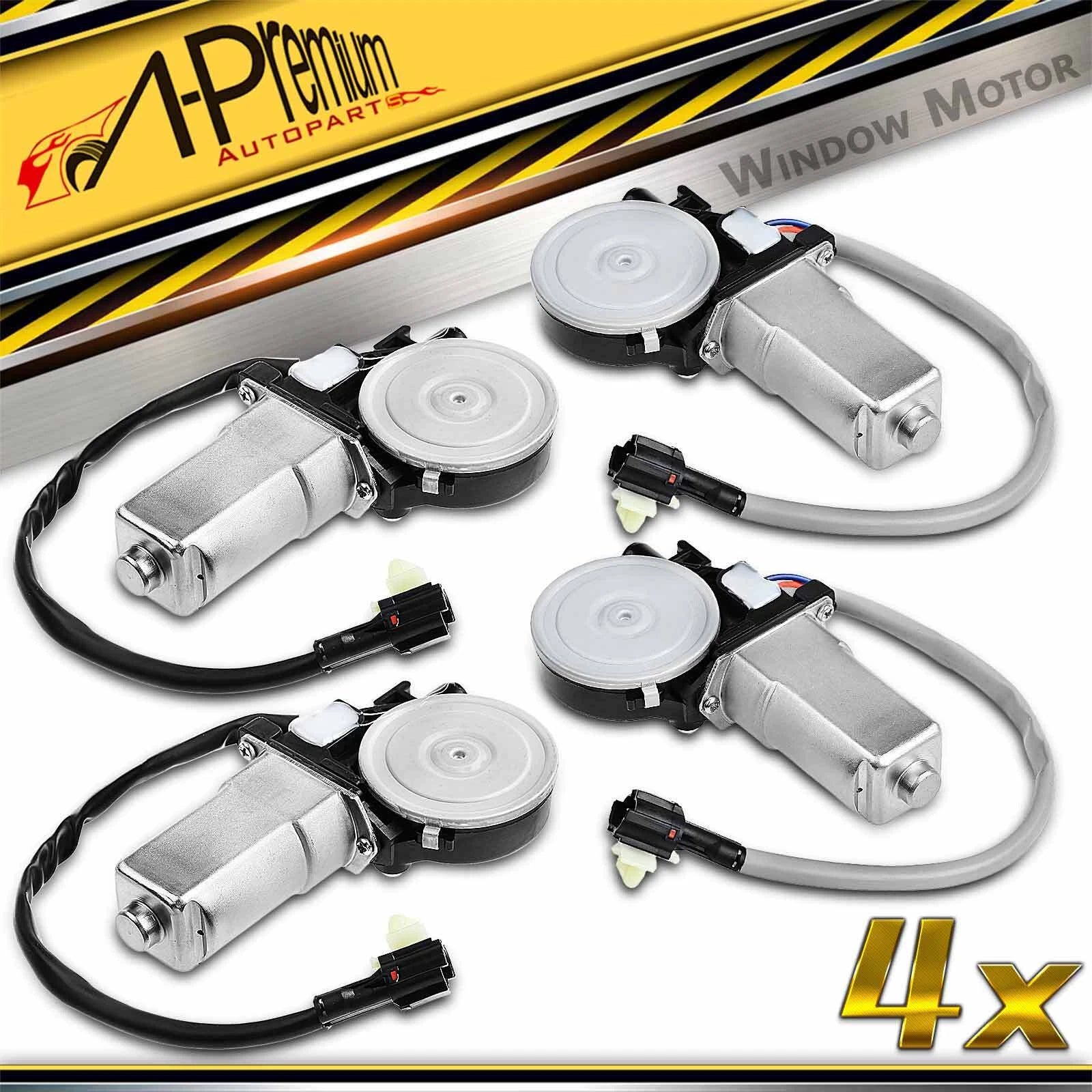 Set of 4 Window Motors for Kia Sorento (2003–2009)