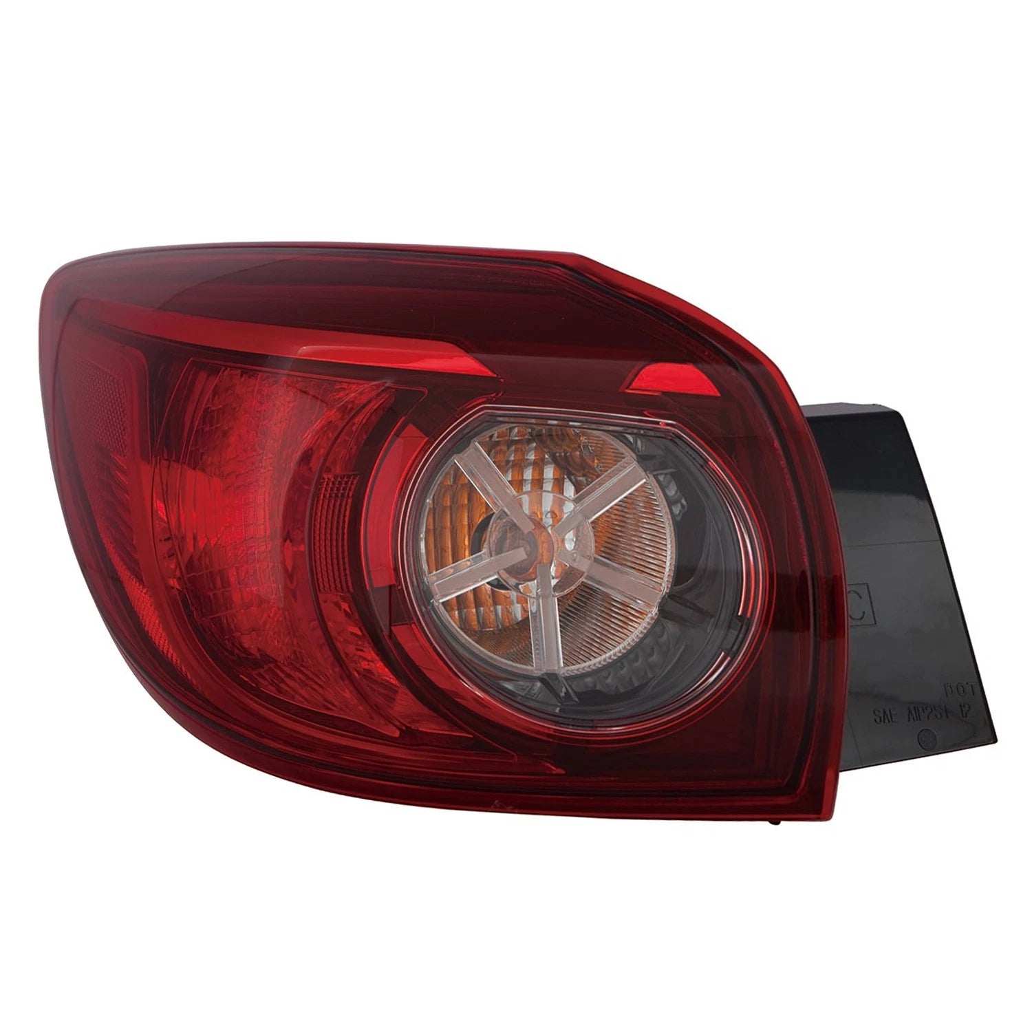 Driver Side Outer Tail Light Assembly Replacement for Toyota (2011–2016)