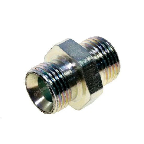 Hydraulic BSP Male/Male Fittings with 60° Cone for Tractors Loaders