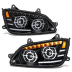 LED Sequential Chasing Projector Headlights for Kenworth T660 (2008–2017)