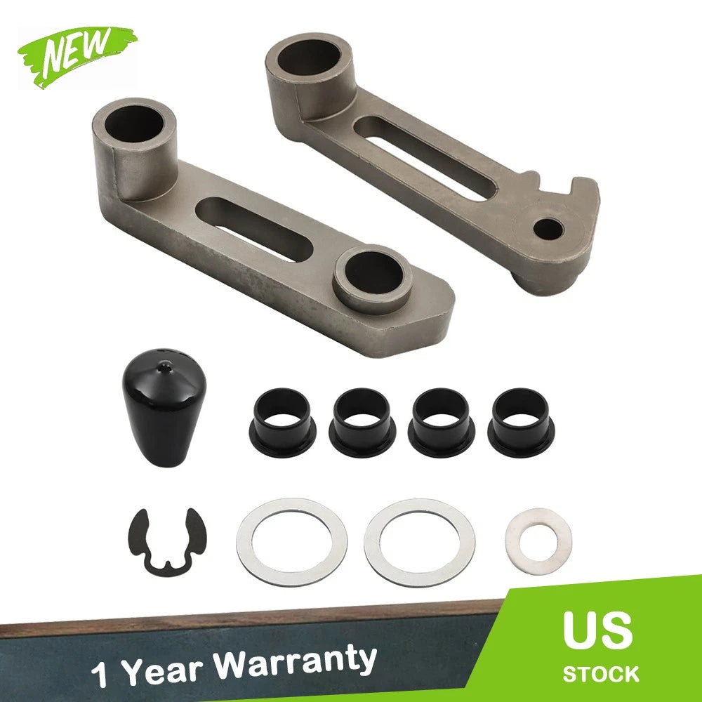 Deck Idler Arms Tensioner & Bushing Rebuild Kit for John Deere (M143350, M136635)
