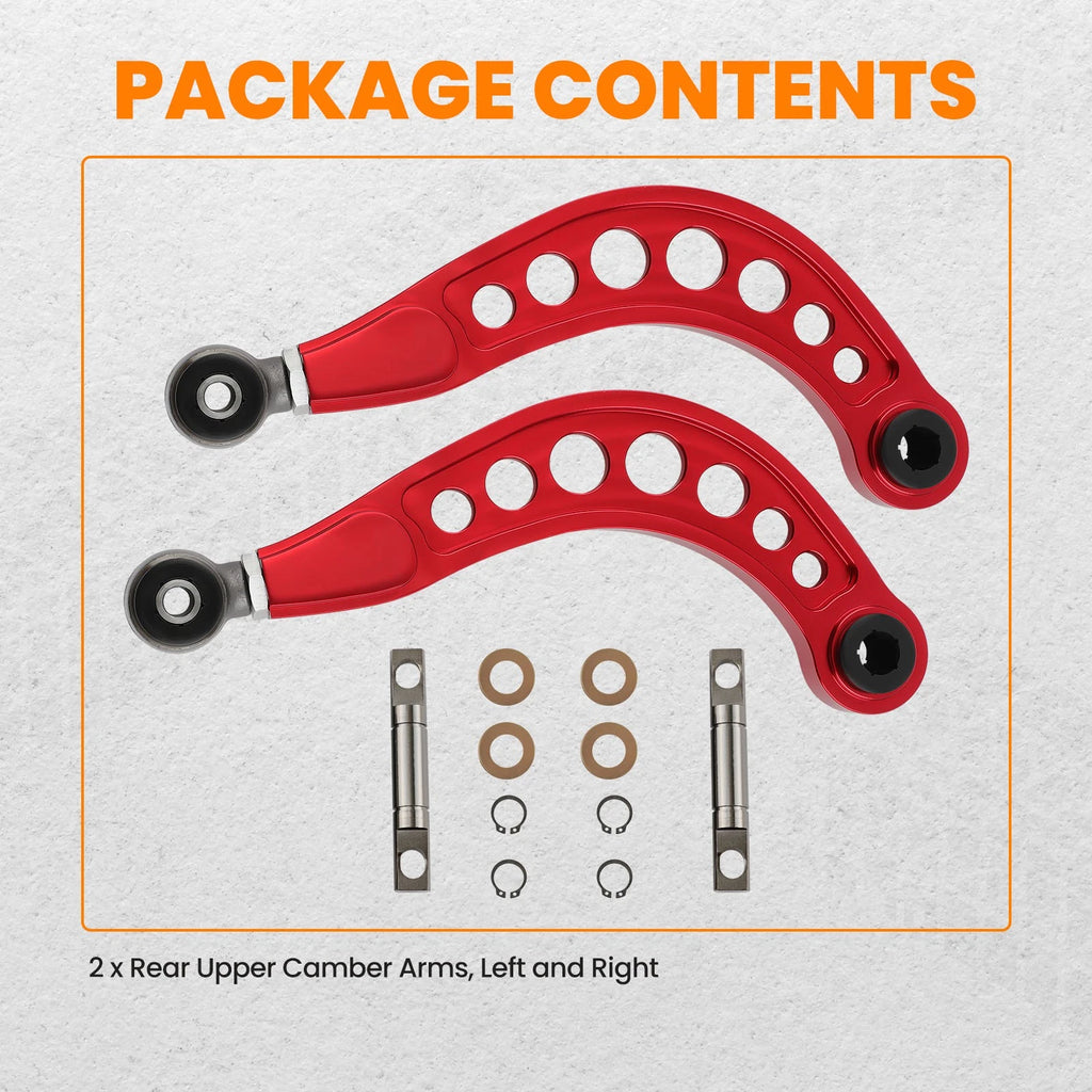 Adjustable Rear Camber Alignment Arm Kit For Honda Civic Sedan (2006–2015)