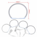 RGB LED Angel Eye Halo Ring for Dodge Challenger (2008–2014)