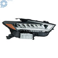 Right LED Headlight Assembly for Nissan Maxima (2019–2021) Chrome Clear