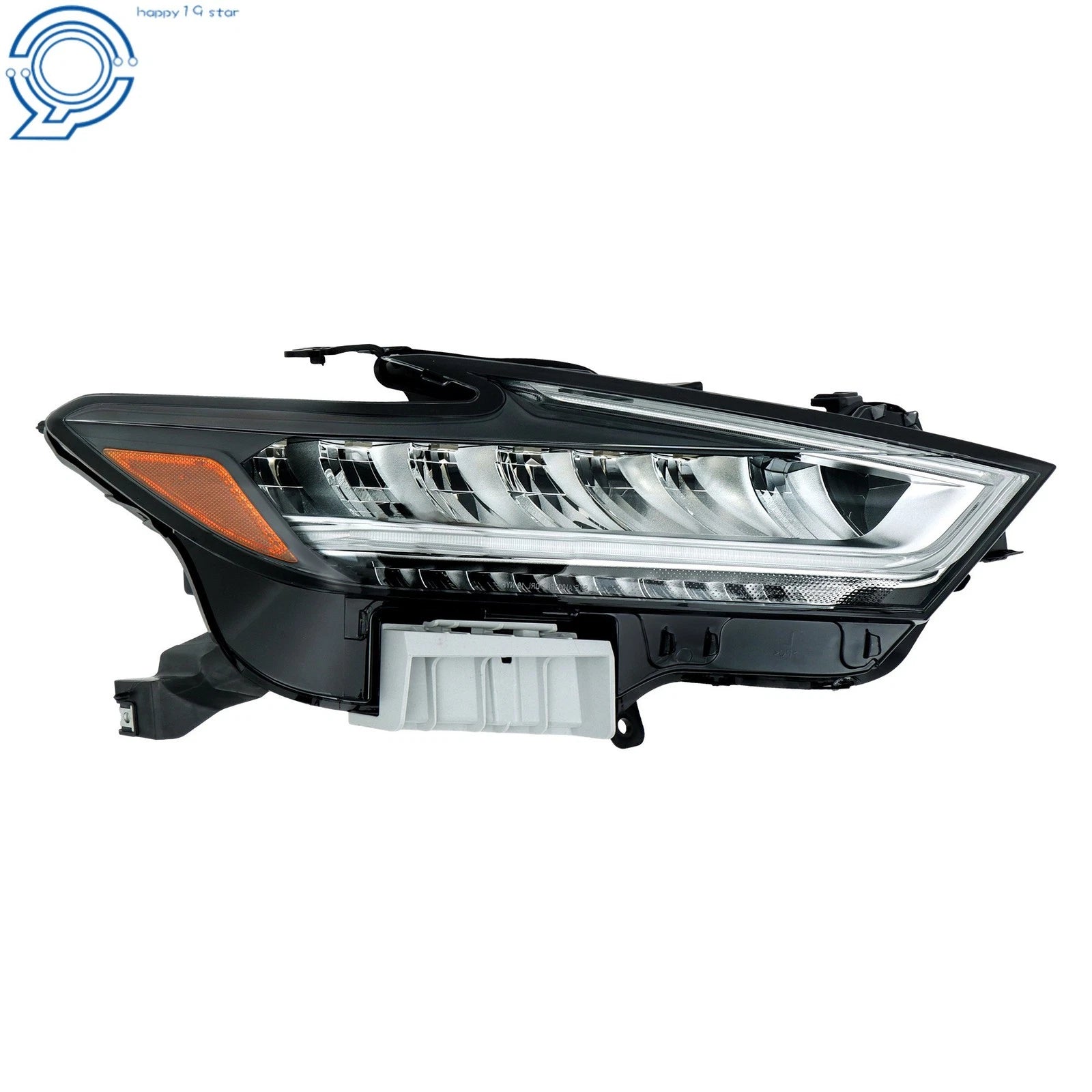 Right LED Headlight Assembly for Nissan Maxima (2019–2021) Chrome Clear