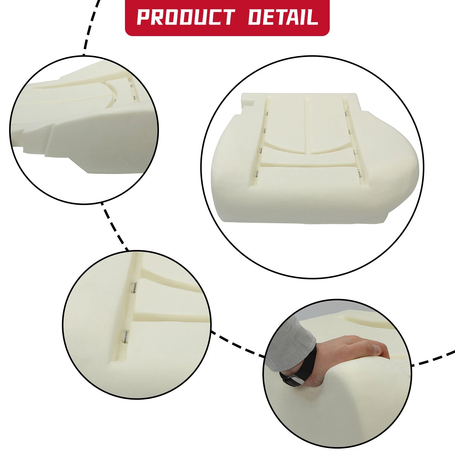 Seat Cushion Pad Foam for Ford F150 (1999-2004)