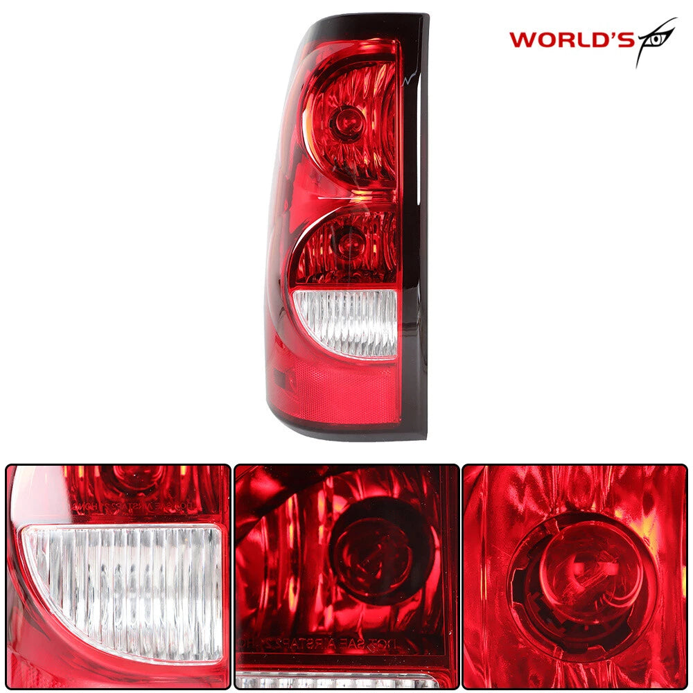 Tail Lights for Chevrolet Silverado 1500 2500 (2003–2006) Driver Left Side
