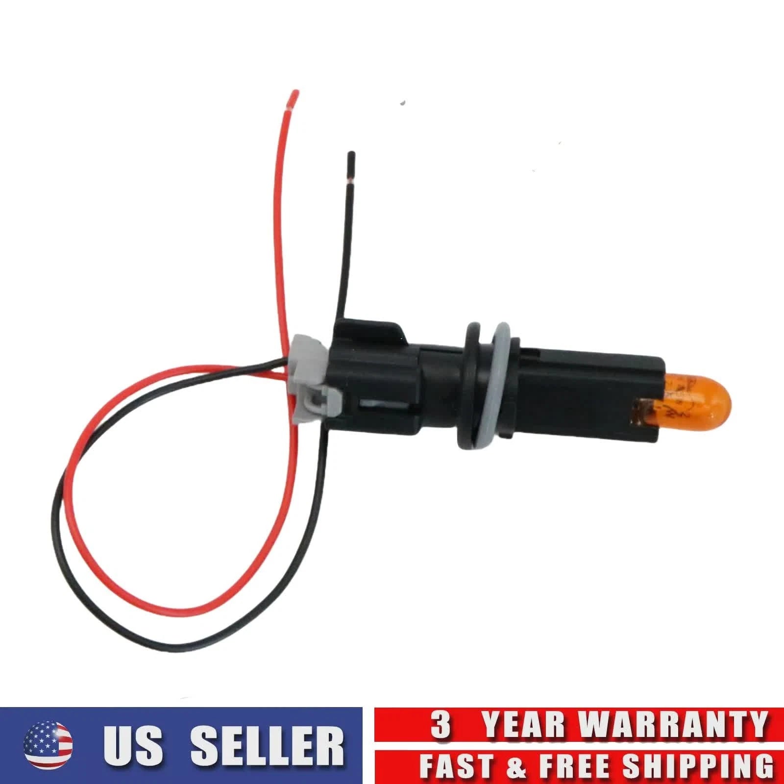 2X Clearance Marker Light Lamp Socket W/Bulb for Nissan Altima Pathfinder Xterra