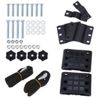 Set of 2 Canoe Kayak Roof Rack J Cross Bars for SUV Truck