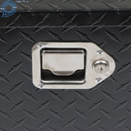 20" x 12" x 9.5" Aluminum Diamond Plate Tool Box for Truck Trailer RV