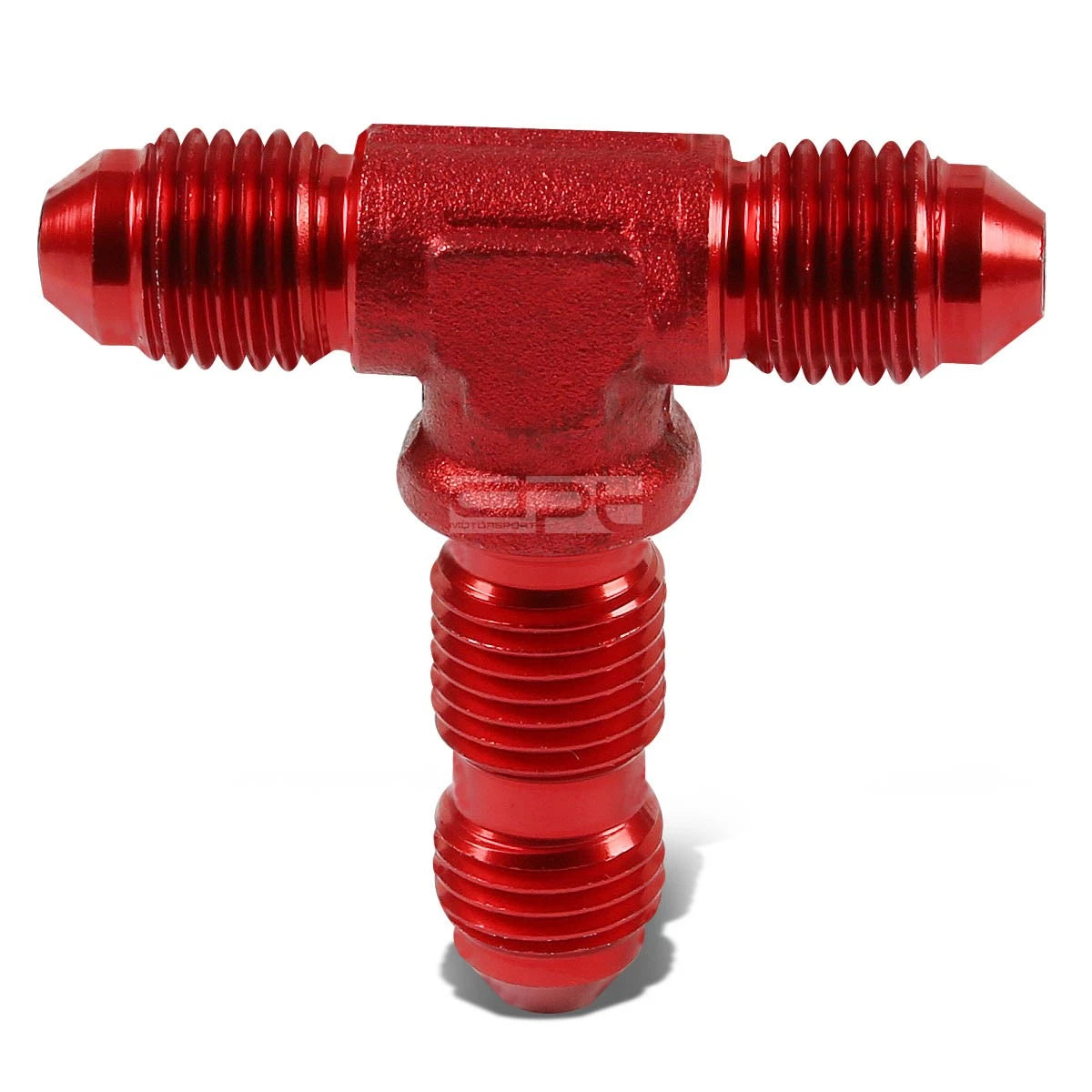 6AN AN-6 Male on Run Female Bulkhead Flare Tee Fitting for Fuel/Oil