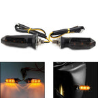 LED Turn Signal Indicator Amber Blinker Light for Universal Motorcycle