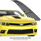 Stainless Black Billet Grille Insert for Chevy Camaro SS (2014-2015)