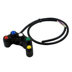 Universal 5 Button Handlebar Switch for Motorcycle (7/8" 22mm)
