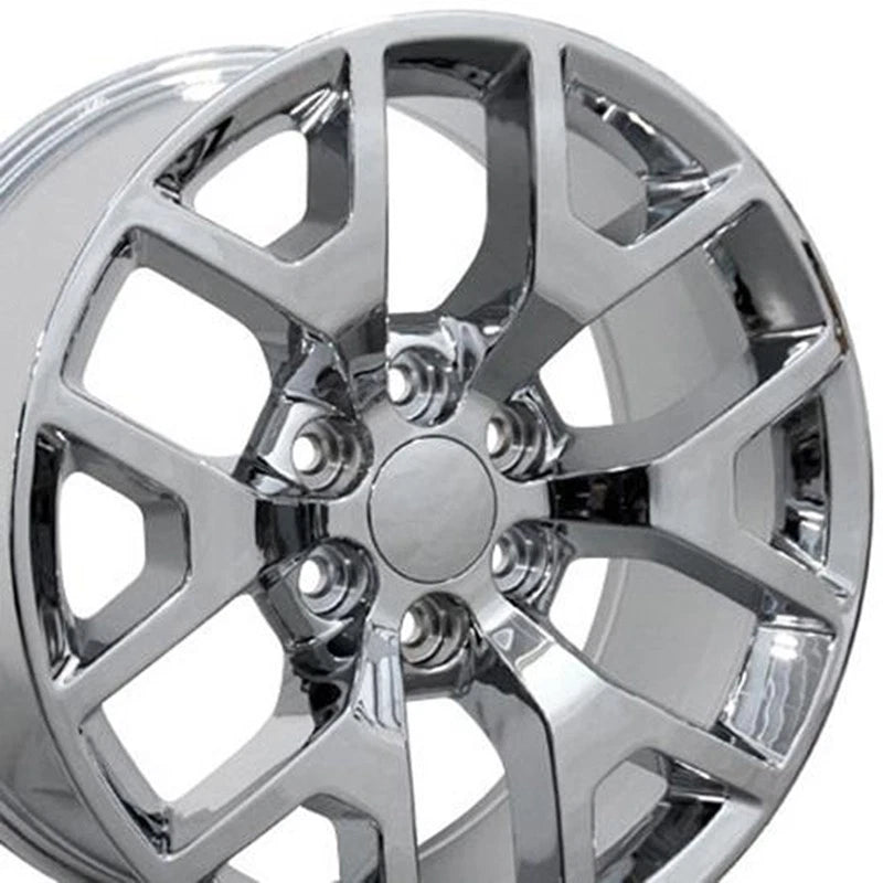 22" Chrome Wheel for 2003-2014 Chevy Express 1500 - RVO0805 - RVO0805