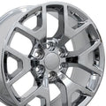 22" Chrome Wheel for 2003-2014 Chevy Express 1500 - RVO0805 - RVO0805