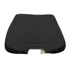 Leather Console Armrest Bench Jump Seat for Dodge Ram (2013–2018) Orange Stitch