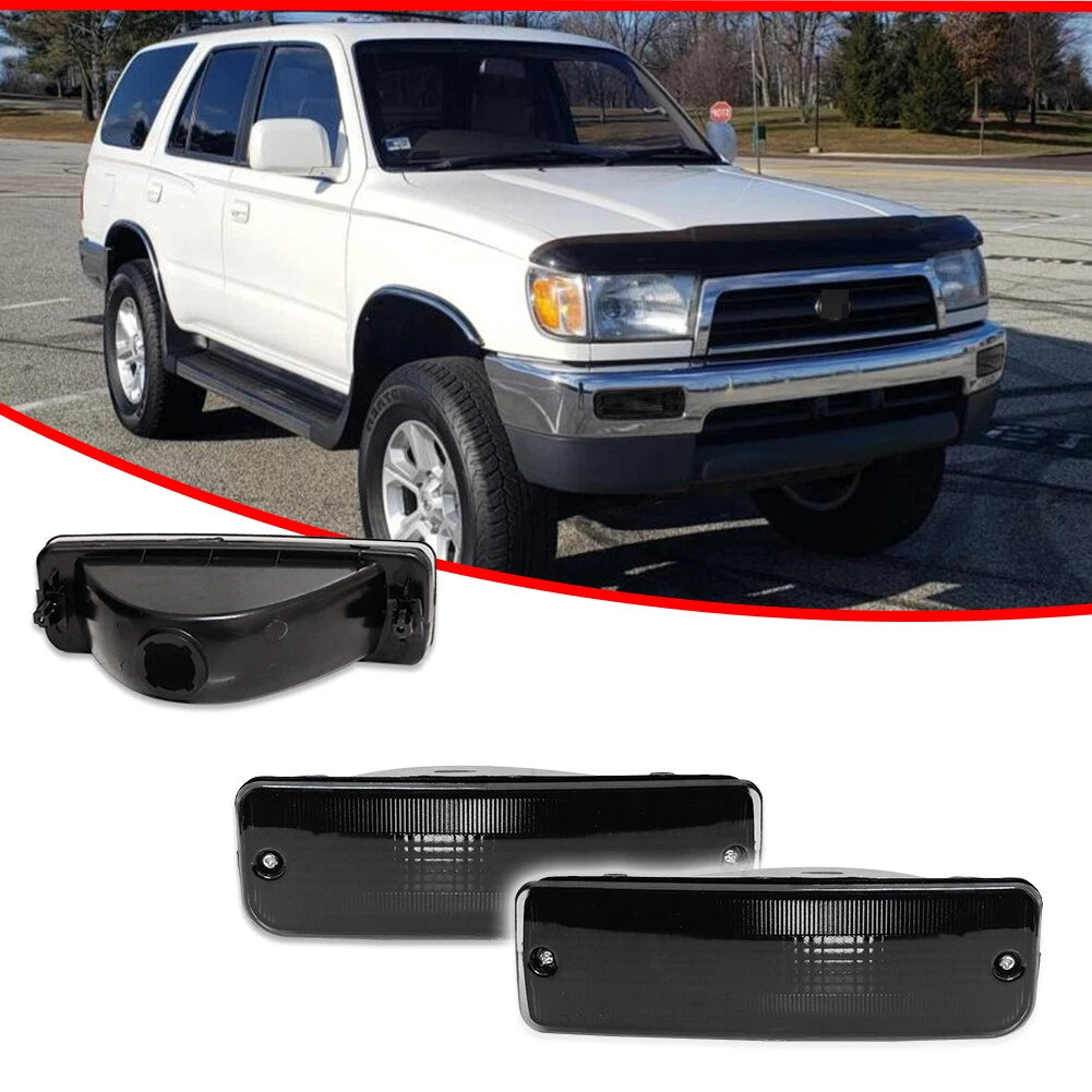 Smoked Lens Bumper Signal Parking Lights for Toyota T100 (1993–1998)
