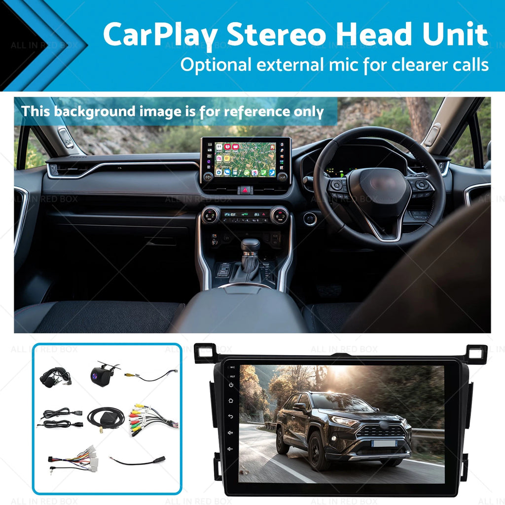 4+64GB CarPlay Stereo Head Unit for Toyota RAV4 (2013–2018) Android 13.0 GPS