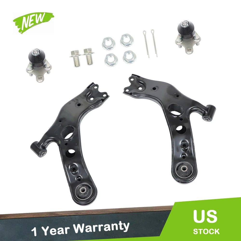 2X Front Lower Control Arm Ball Joint Assembly for Toyota RAV4 (2006–2018)