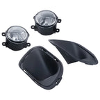 4X Halogen Fog Lamp w/ Bulbs for Jeep Cherokee (2014–2018) 68203220AA 68203221AA