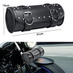 Tool Bag SaddleBag & 2x Mounting Strap for Yamaha Virago 550 700 750 (1981–1999)