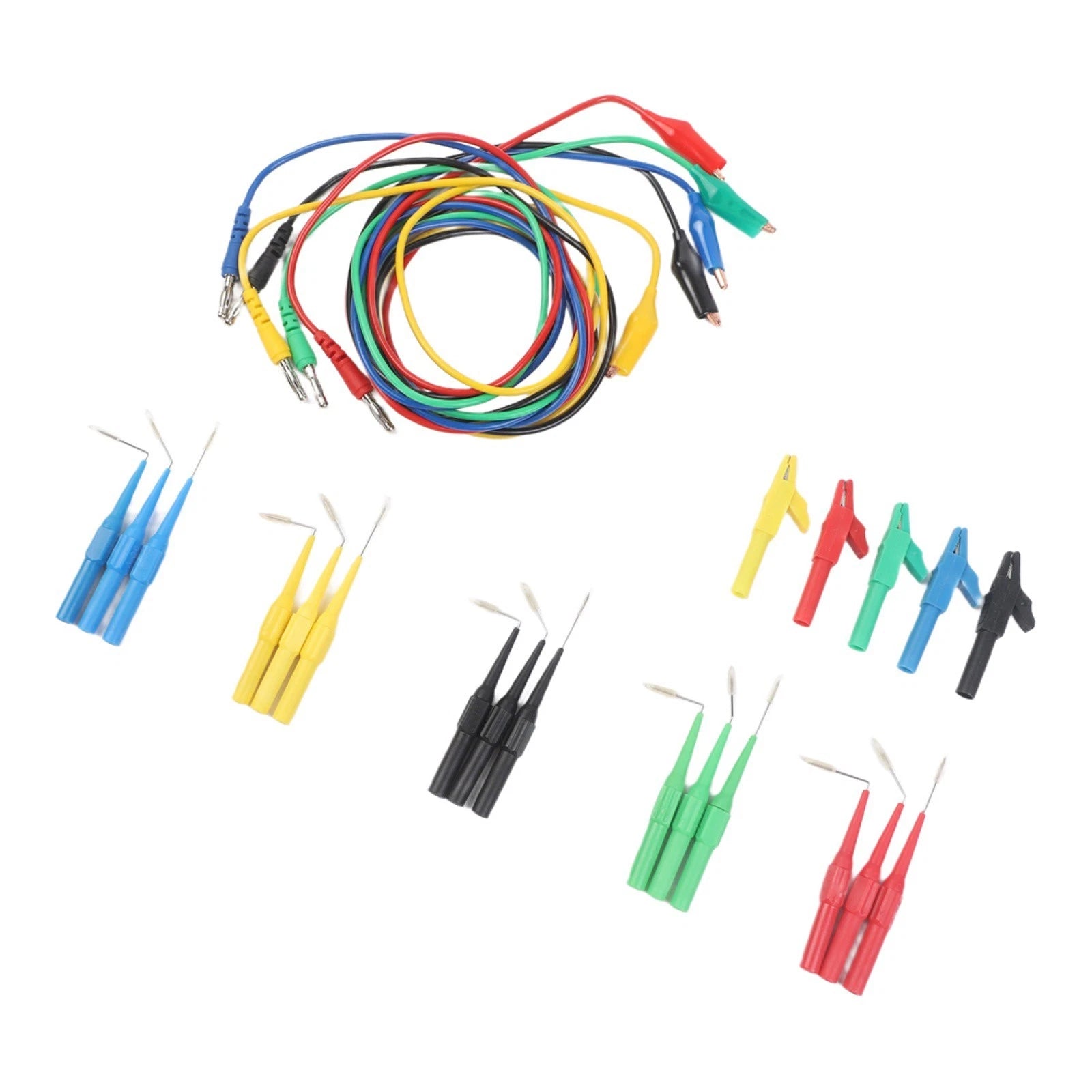 25-Piece Electrical Testing Multimeter Probe Kit for Automotive Repairs
