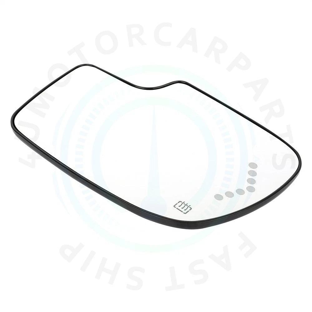 Heated Front Driver Side Mirror Glass with Turn Signal for Chevy GMC Cadillac (2003–2007)